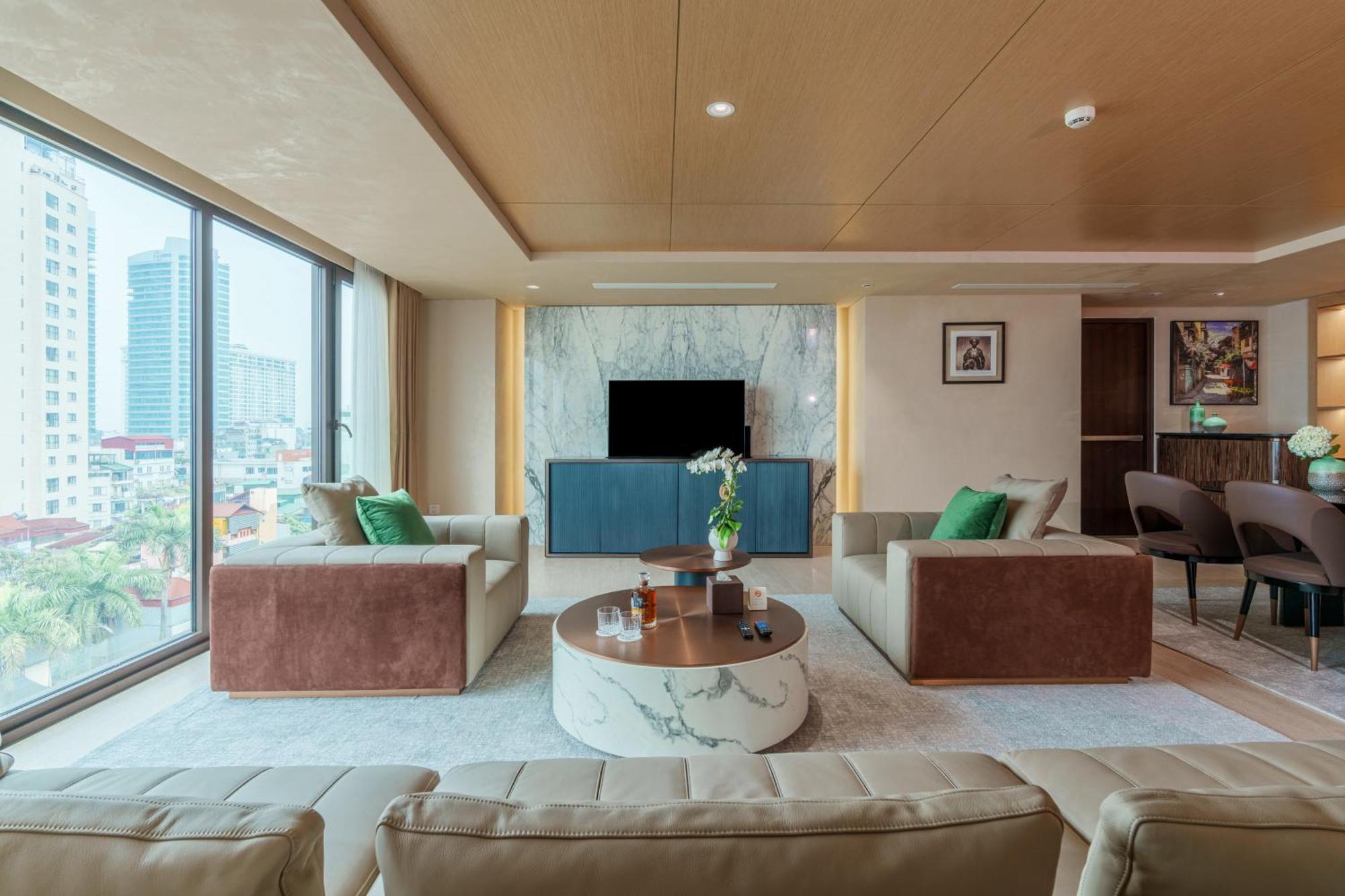 The Five Suites Lilas Hanoi Exteriör bild